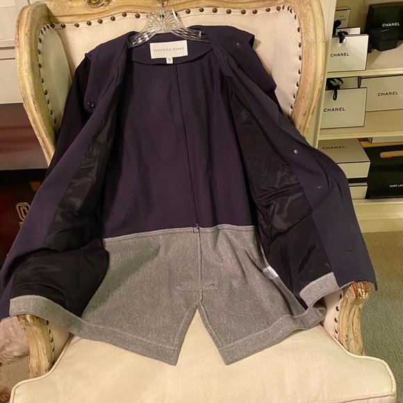 Veronica Beard wool and cashmere hooded jacket/coat - Picture 11 of 12